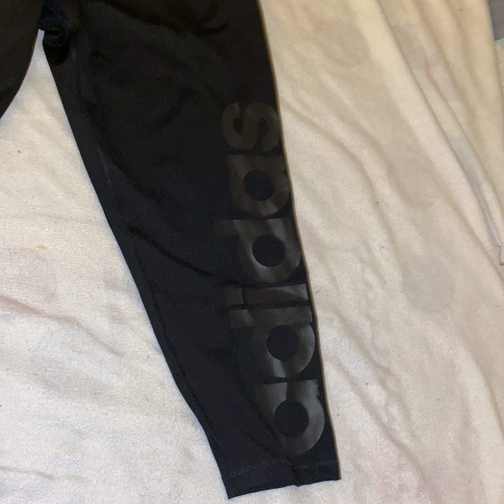 ADIDAS BLACK LEGGING - Picture 6 of 7
